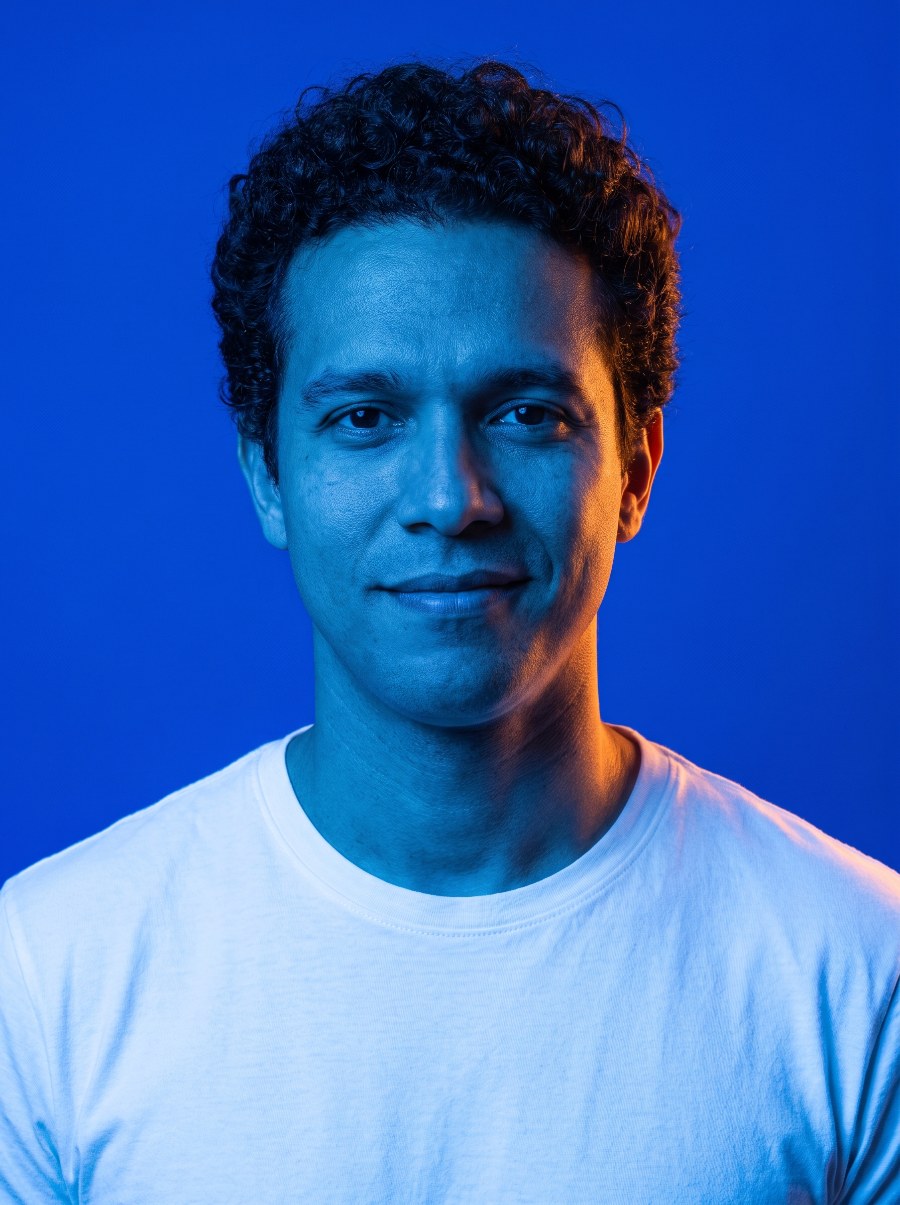 Senior engineer at work