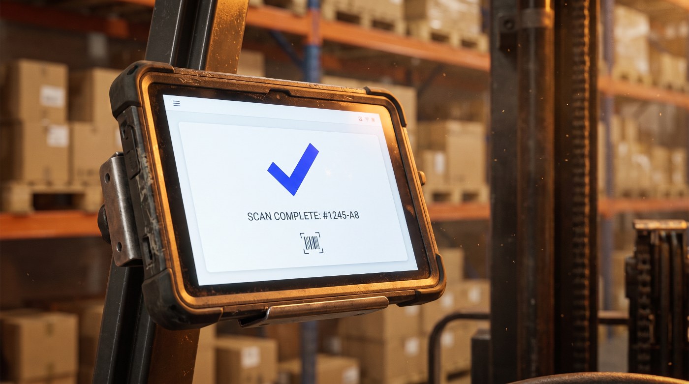 Warehouse tablet